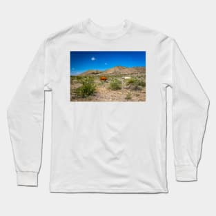 Criollo Cattle on the Open Range Long Sleeve T-Shirt